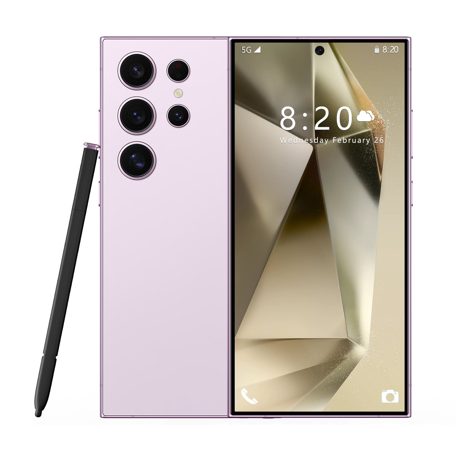 Smartphone S24 Ultra 16gb+1tb 4g/5g Dual Sim Dual Standby Smartphone Facial Recognition Hd Screen Smartphone